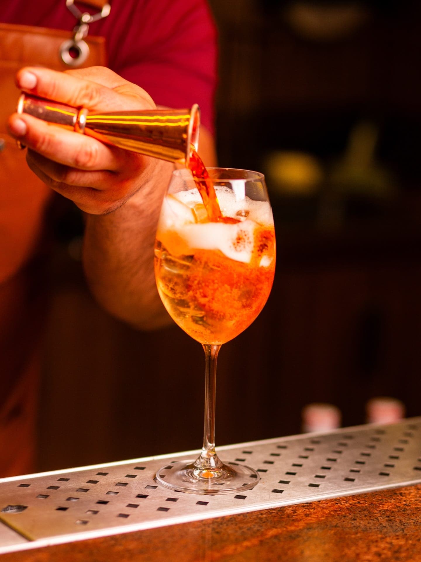 Drink autoral do bar do Gramado Plazza